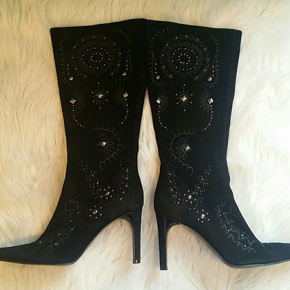 COUTURE DONALD J PLINER Shoes - Donald J Pliner Couture sz 9m black suede